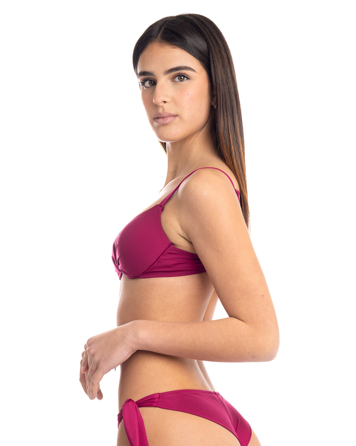 ELODIE COPPA PUSH UP INCROCIO BORDEAUX