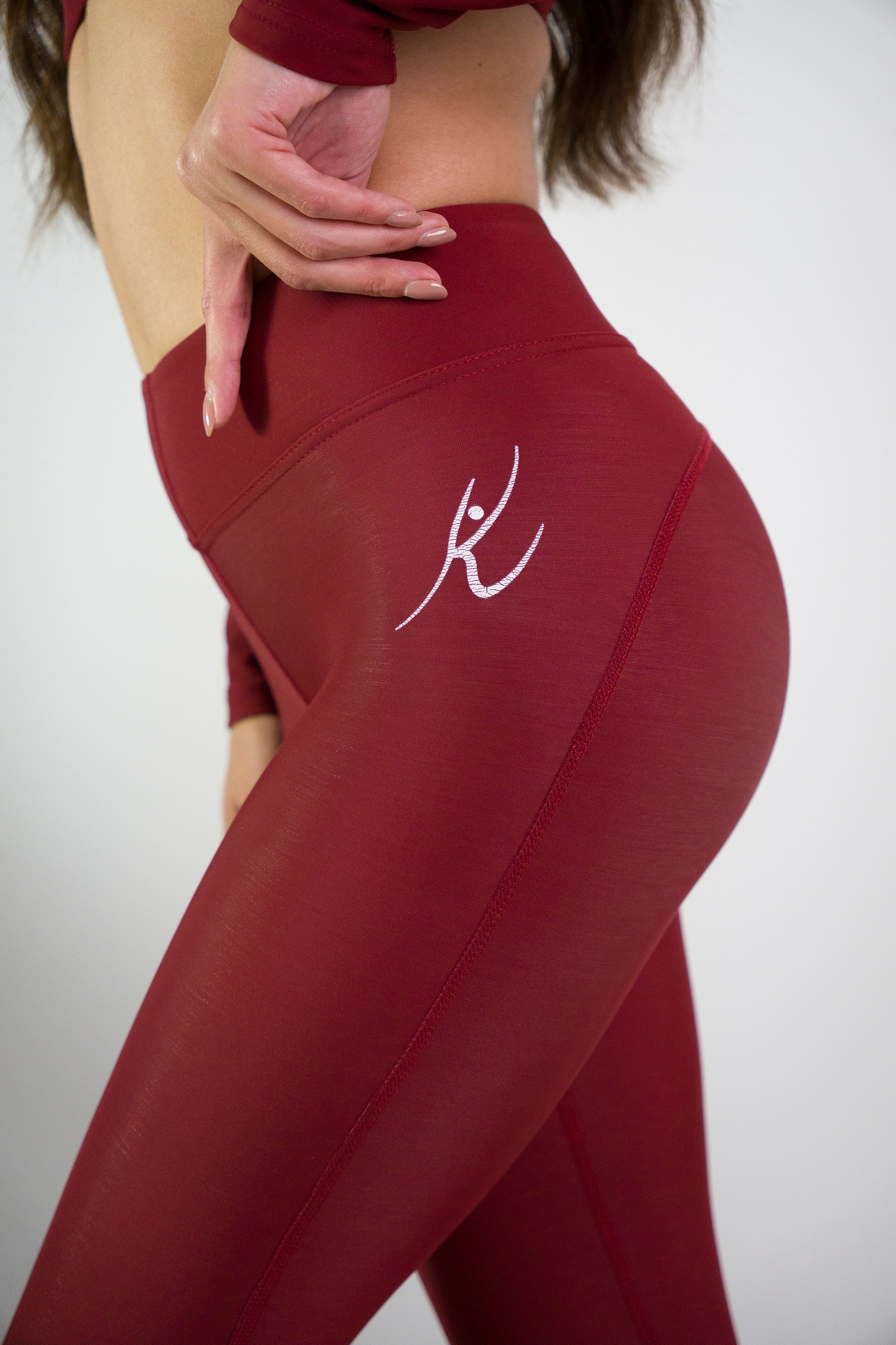 ELAINE LEGGINGS BORDEAUX