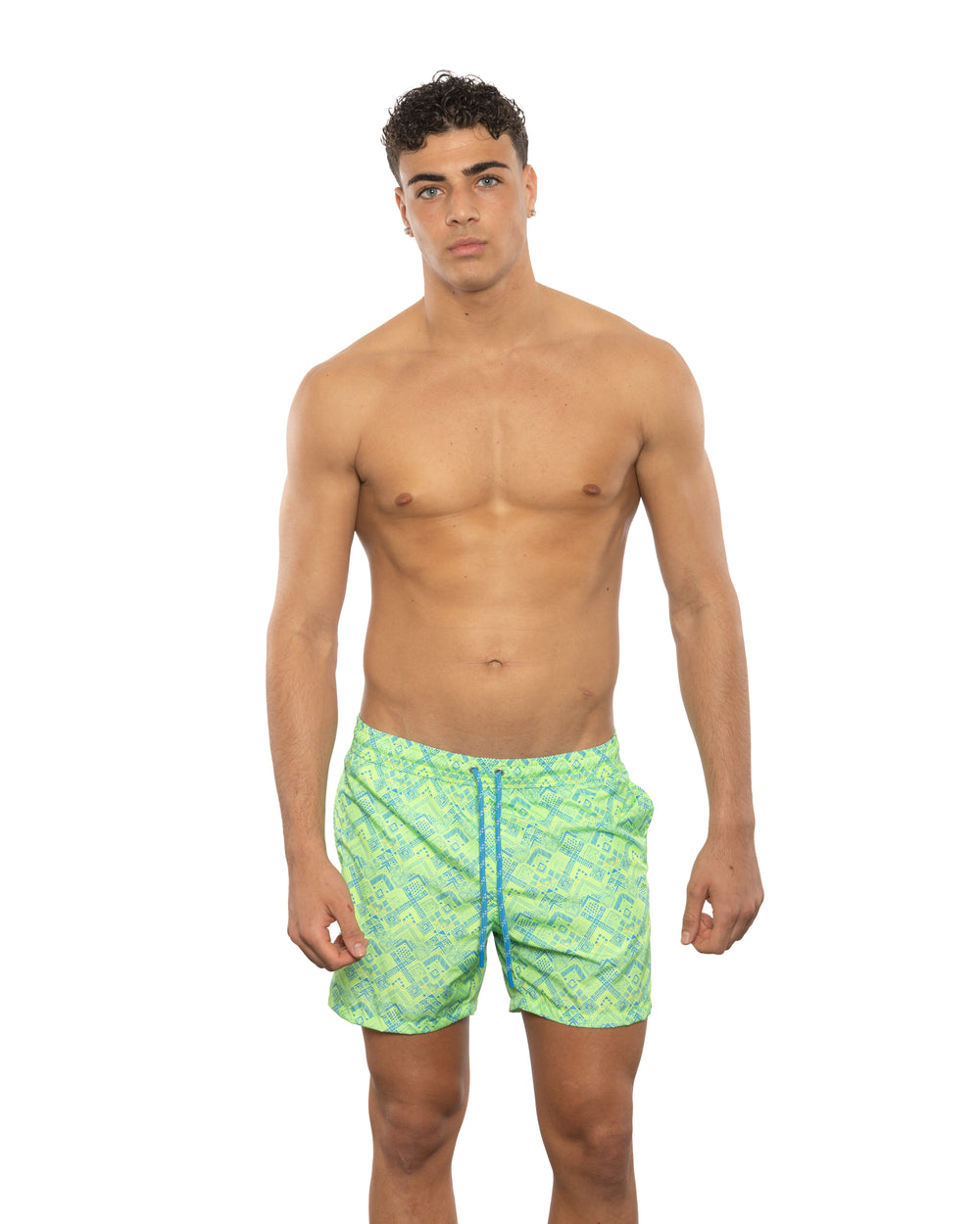 SHORT MAN GEO LIME