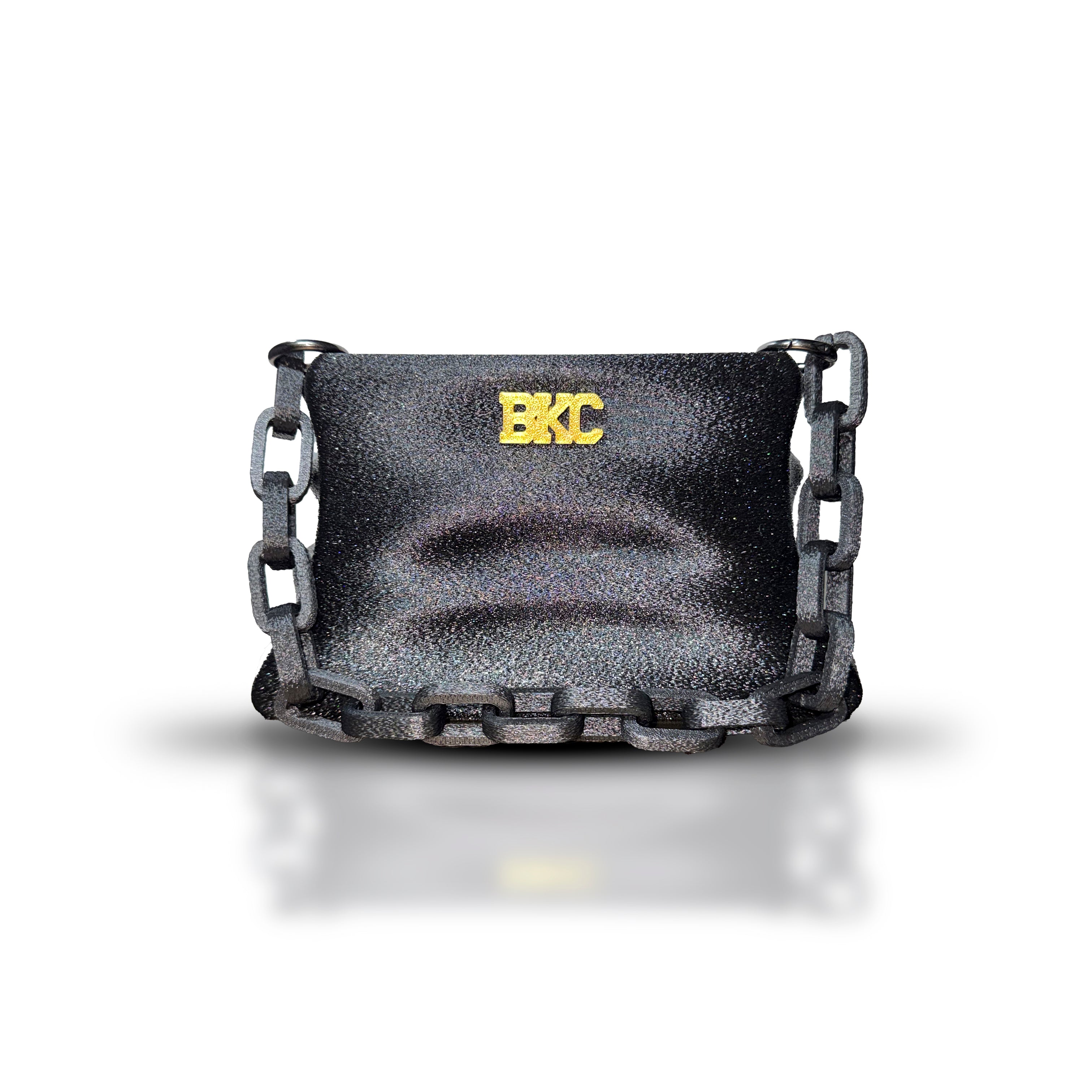 BAG MELTED GLOW BLACK