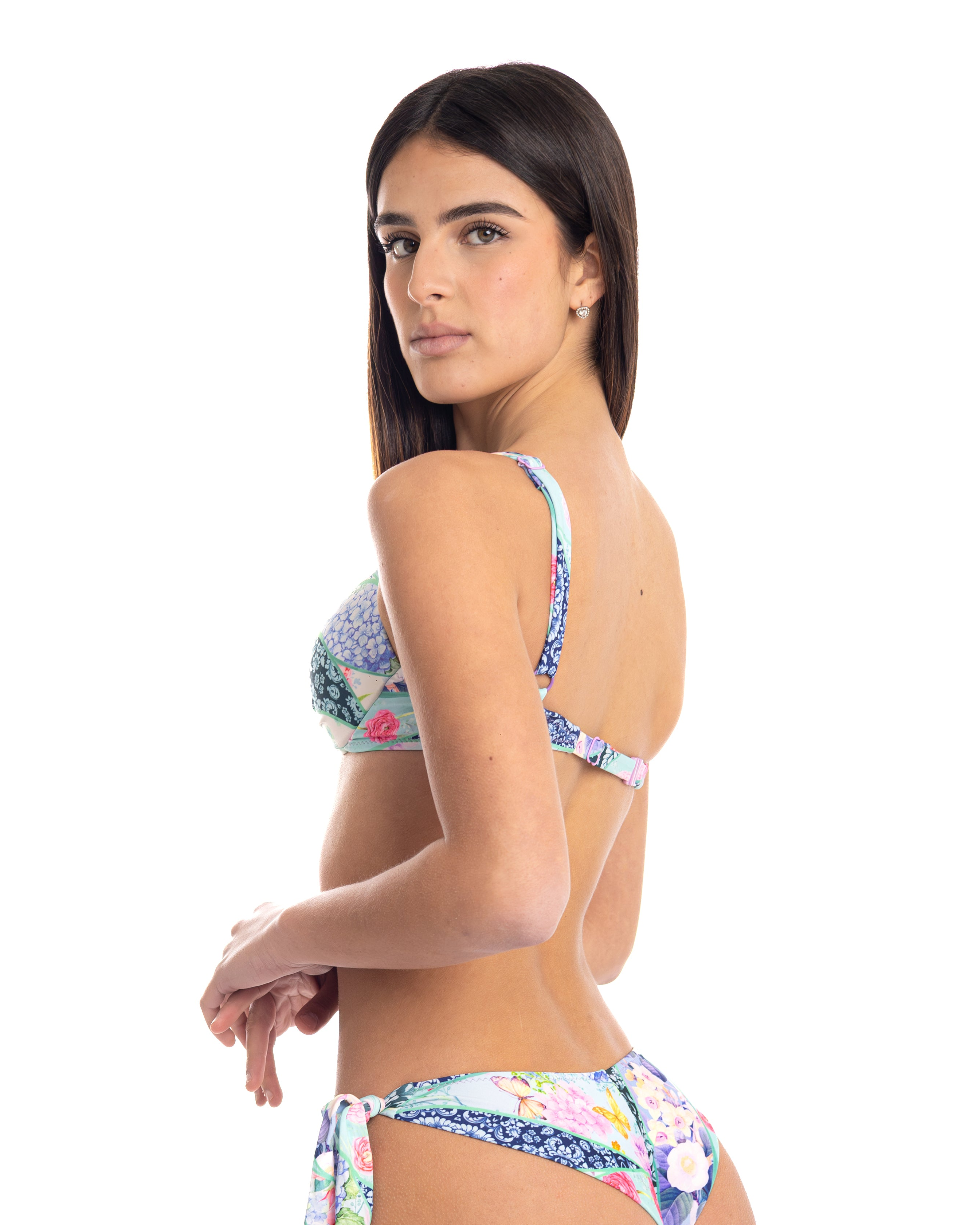 ELODIE COPPA PUSH UP INCROCIO PATCHWORK