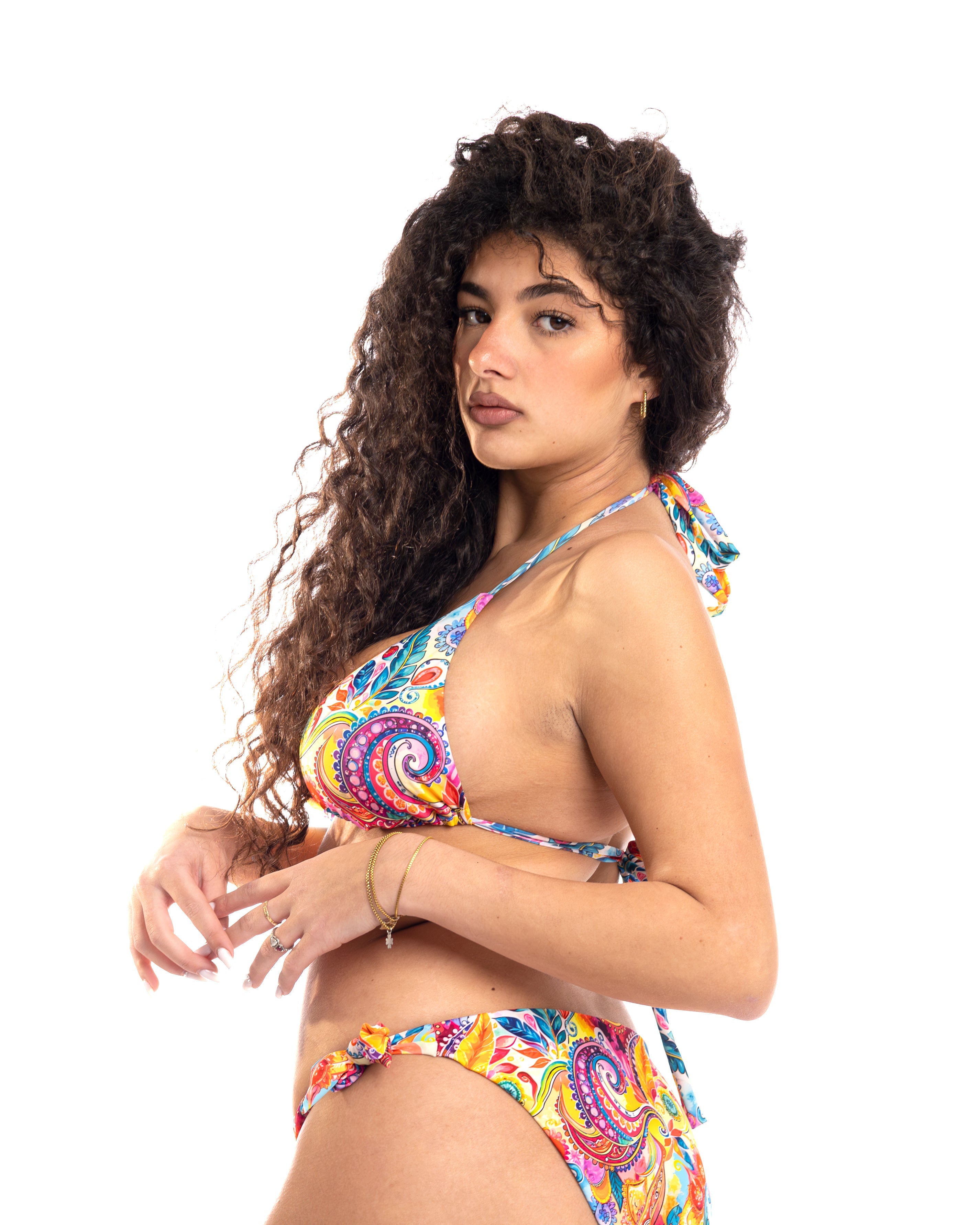 EGINA TRIANGOLO FIOCCO CASHMIRE