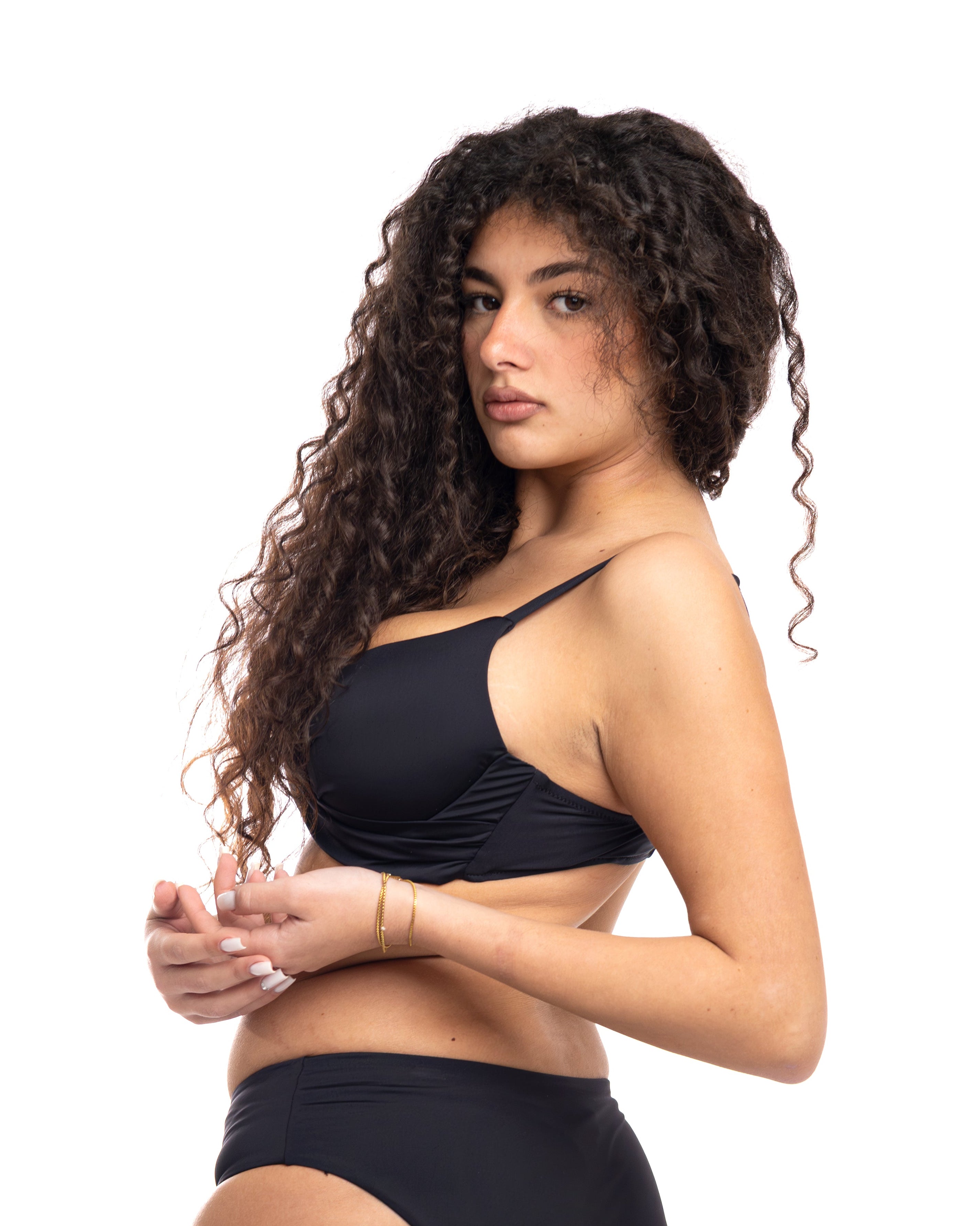 ATHENE COPPA INCROCIO REGOLABILE NERO