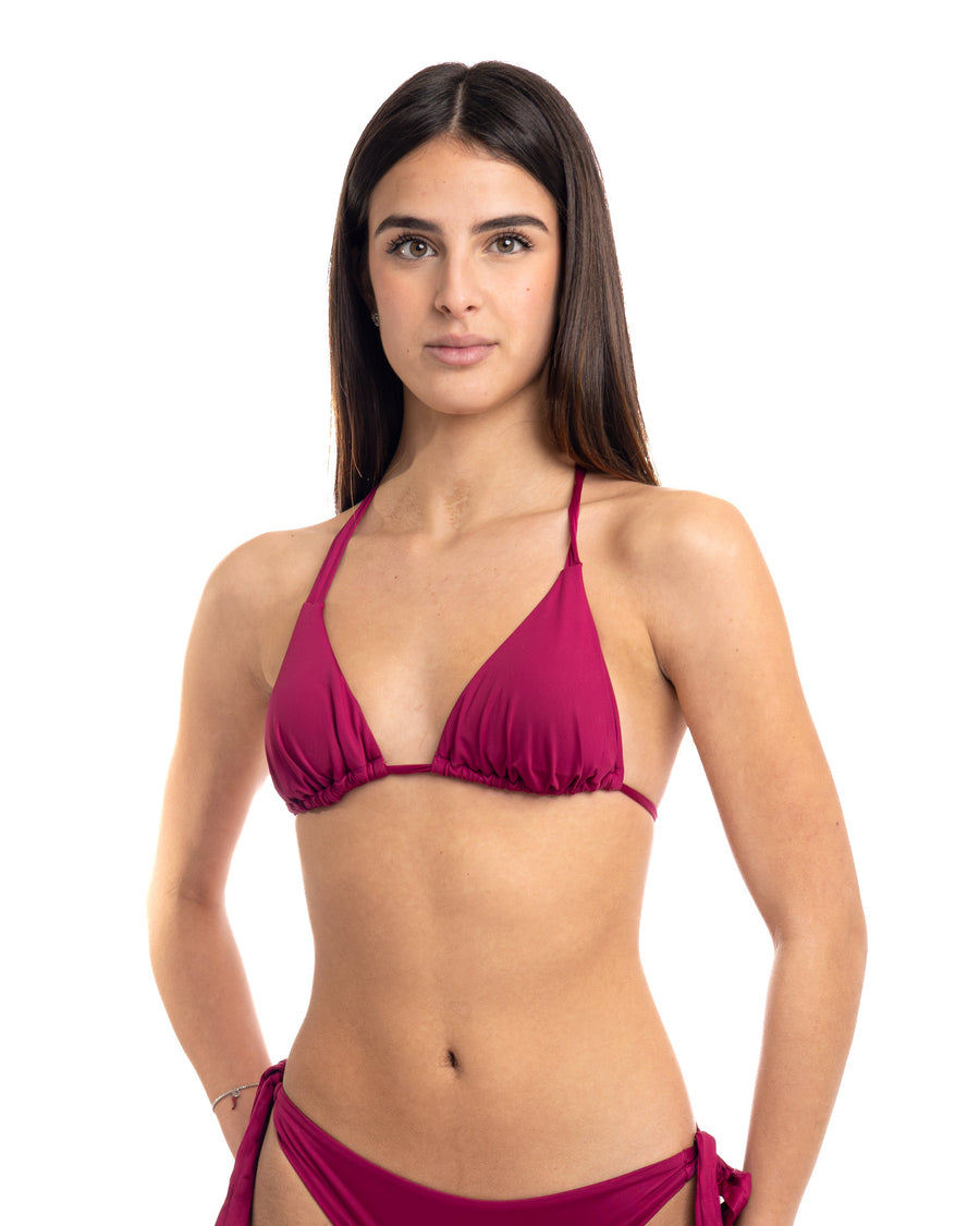 EGINA TRIANGOLO FIOCCO BORDEAUX