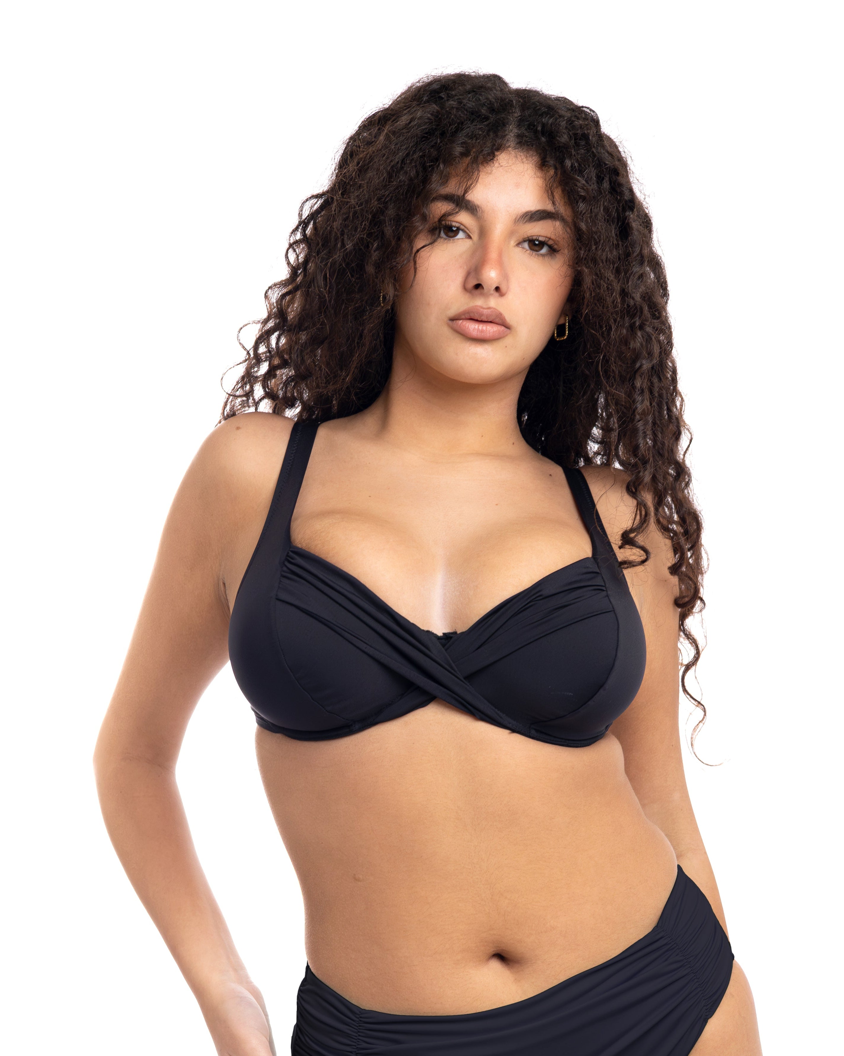 GRETA FERRETTO INCROCIO NERO