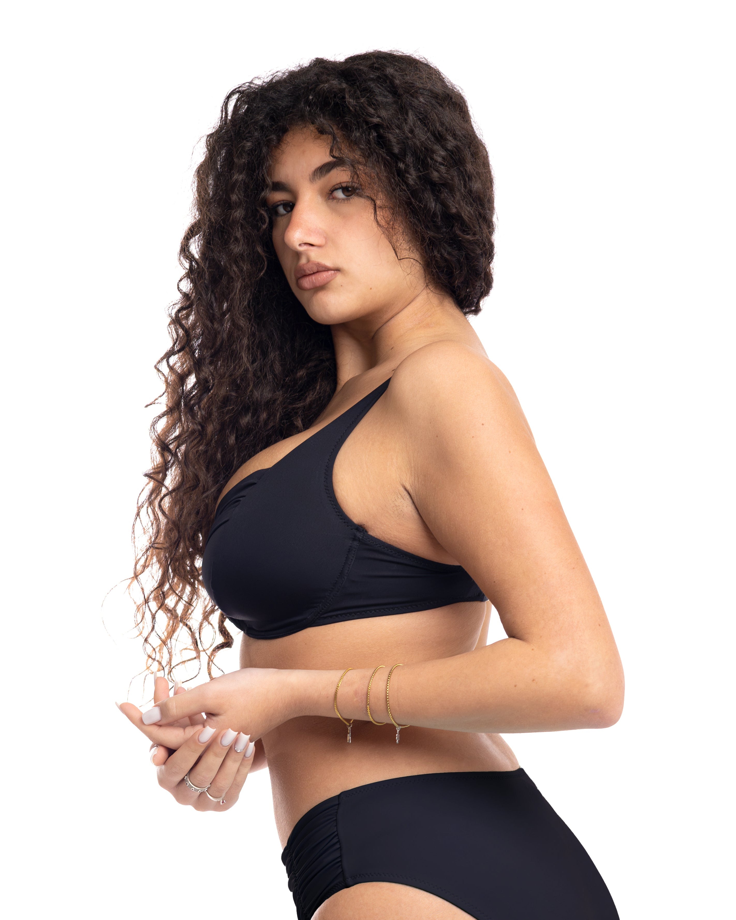 GRETA FERRETTO INCROCIO NERO