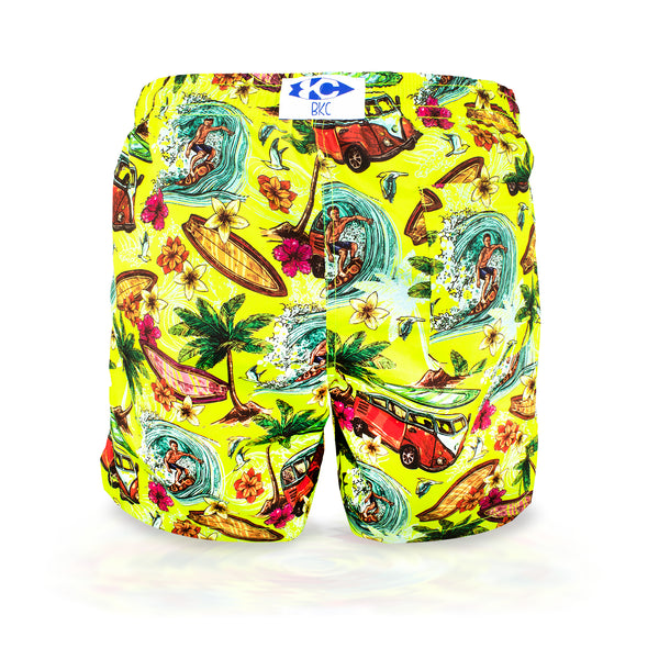 Surf Lime - Shorts Tactel Uomo